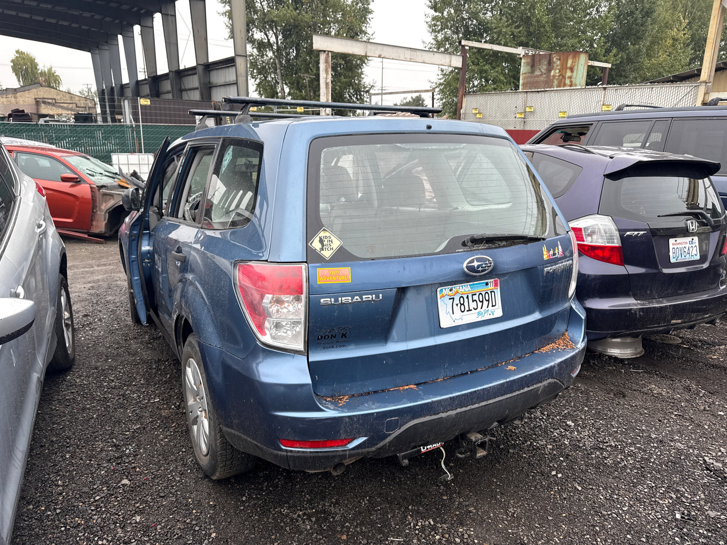 2009 Subaru Forester / N Yard