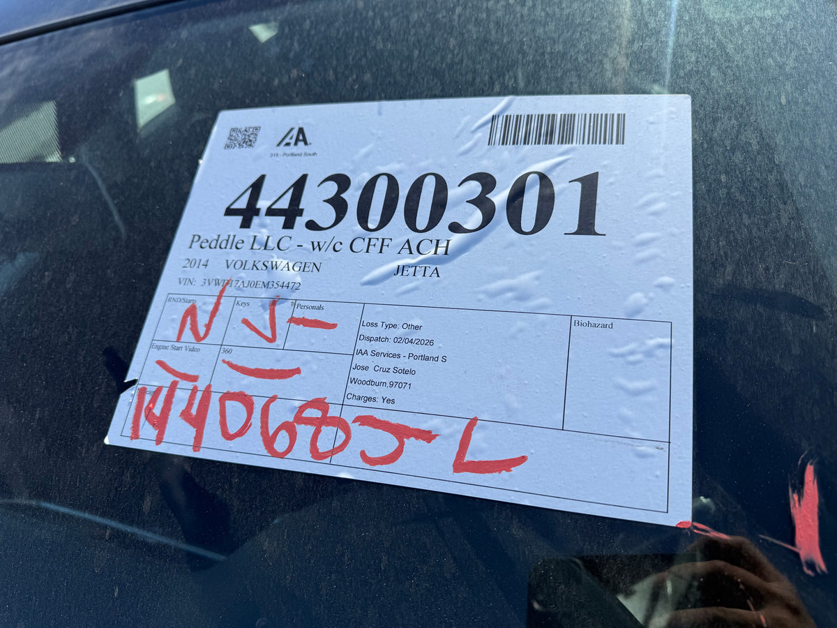 2014 VW Jetta 1.8 / N Yard