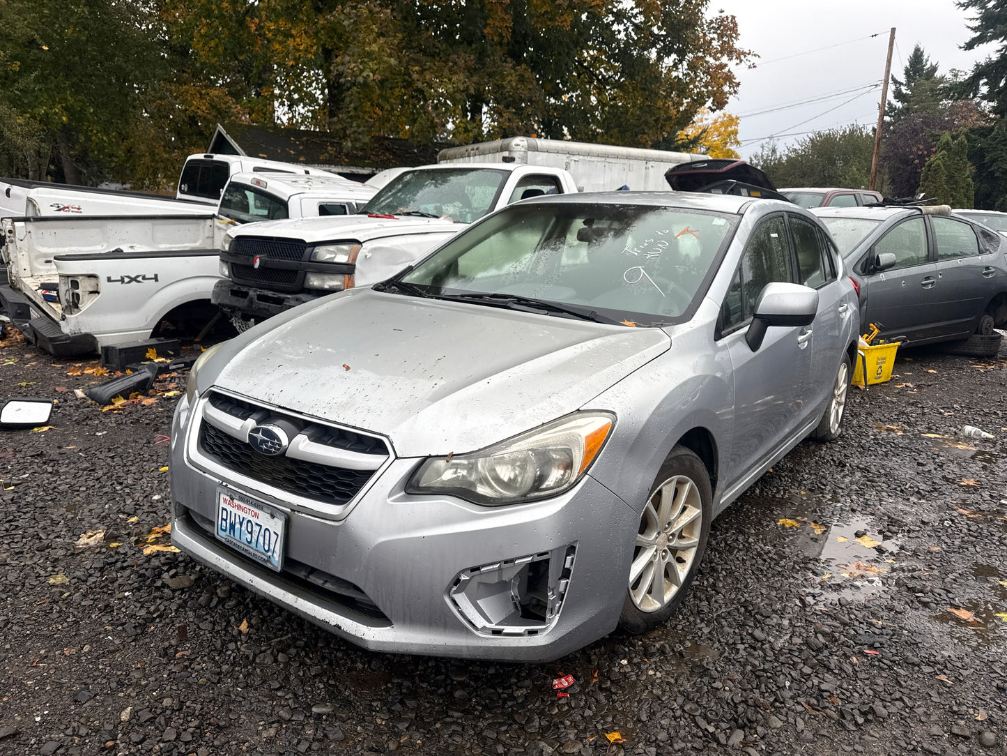 2014 Subaru Impreza wagon / SE Yard