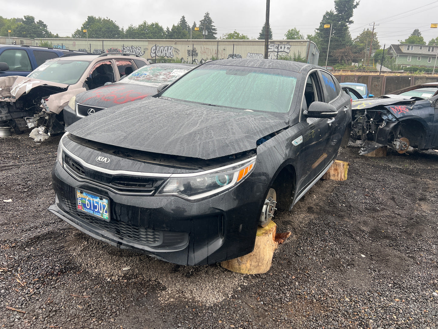 2016 Kia Optima Hybrid / N yard