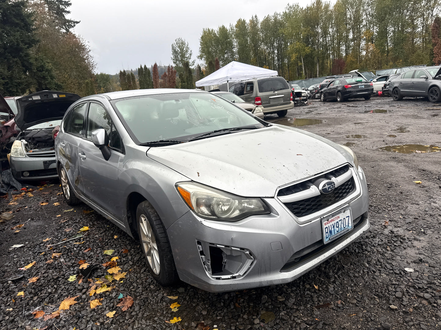 2014 Subaru Impreza wagon / SE Yard