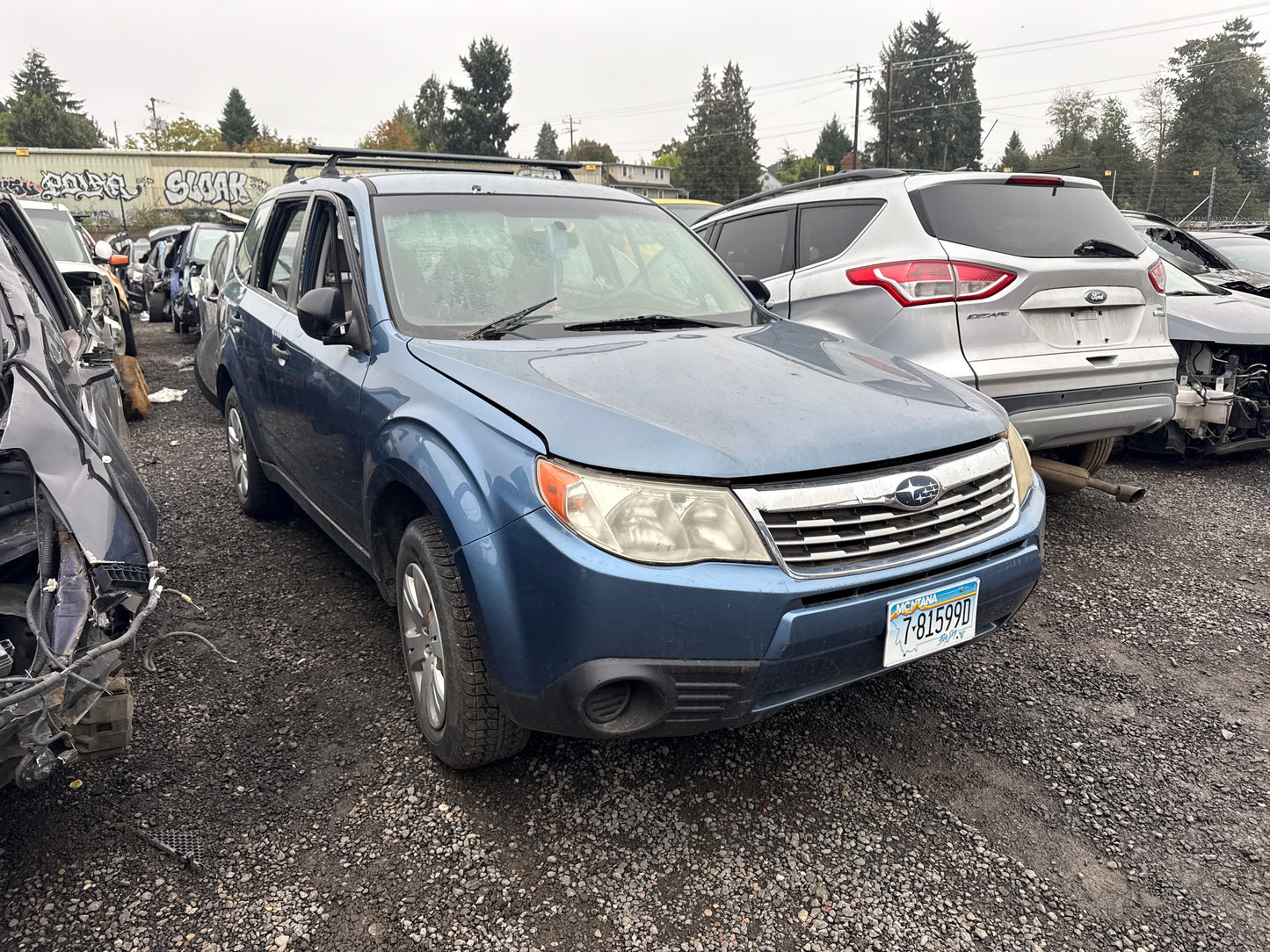 2009 Subaru Forester / N Yard